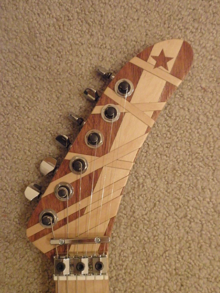 I Will Never Be Able To Own Eddie Van Halen’s Iconic “5150” So I Made My Own. Unlike Other Reproductions, It’s Nothing But Laminated Hardwood And No Paint! I Will Never Be Able To Own Eddie Van Halen’s Iconic “5150” So I Made My Own. Unlike Other Reproductions, It’s Nothing But Laminated Hardwood And No Paint!