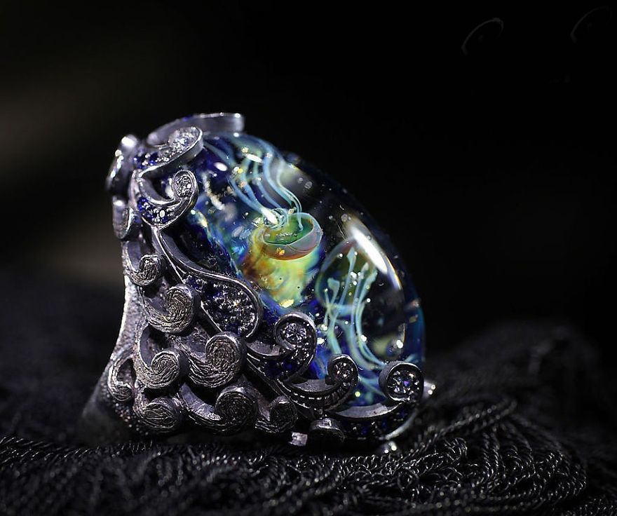Cosmic Lampwork: Jewelry By Marina Berulava