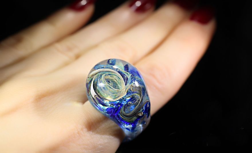 Cosmic Lampwork: Jewelry By Marina Berulava