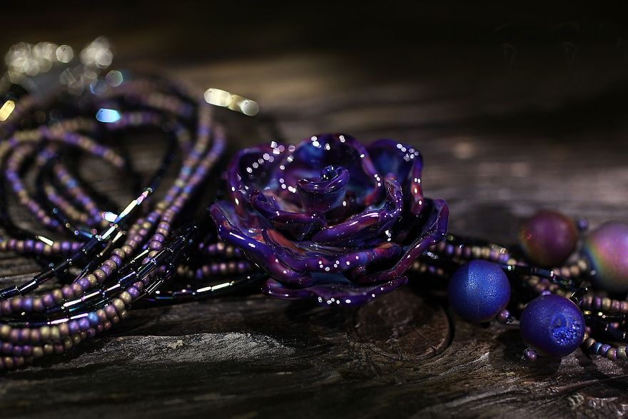 Cosmic Lampwork: Jewelry By Marina Berulava