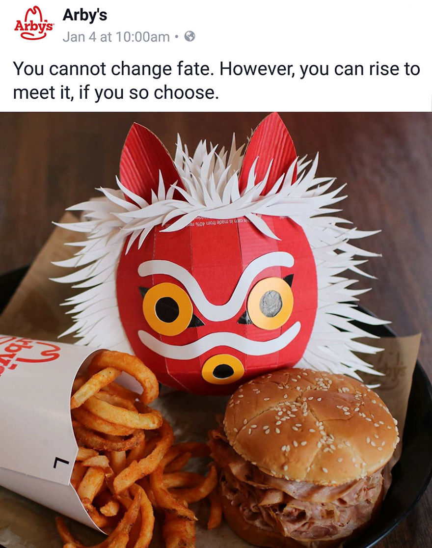 Arby’s Facebook Status Updates Are Taking Internet By Storm, And They Might Be Better Than Wendy’s Arby’s Facebook Status Updates Are Taking Internet By Storm, And They Might Be Better Than Wendy’s