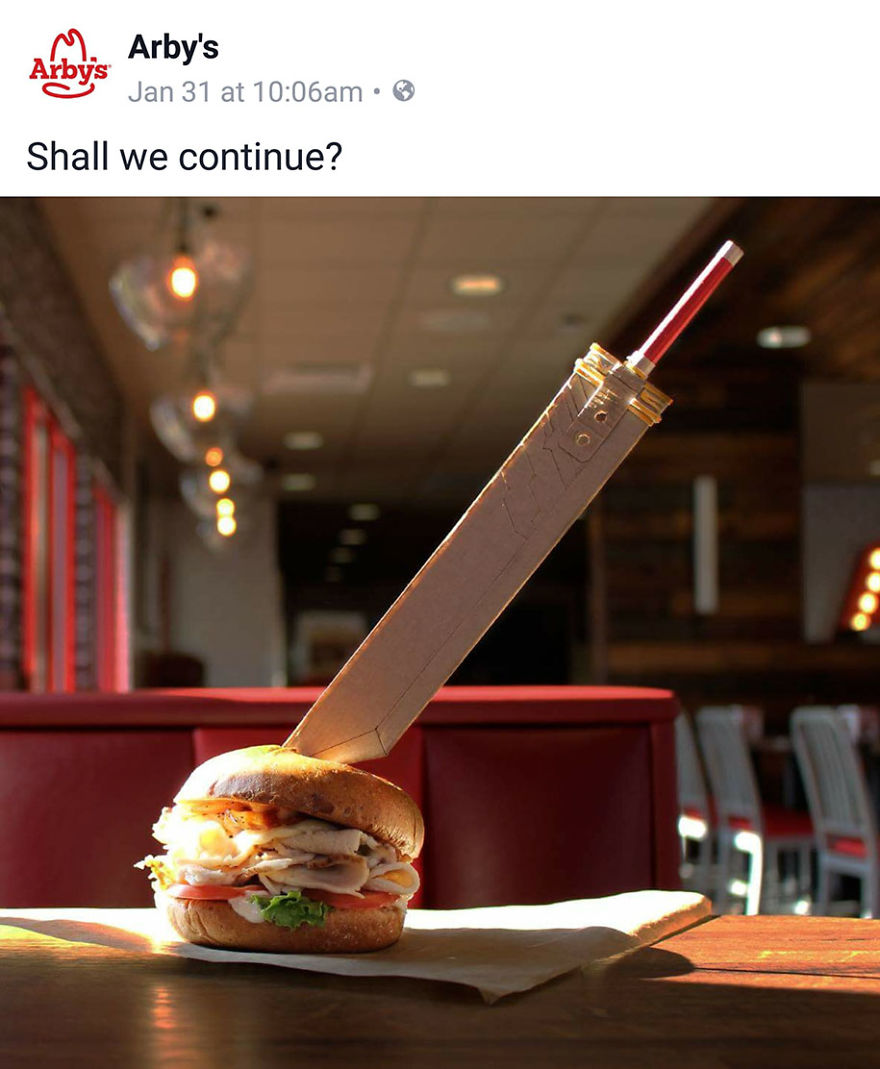 Arby’s Facebook Status Updates Are Taking Internet By Storm, And They Might Be Better Than Wendy’s Arby’s Facebook Status Updates Are Taking Internet By Storm, And They Might Be Better Than Wendy’s