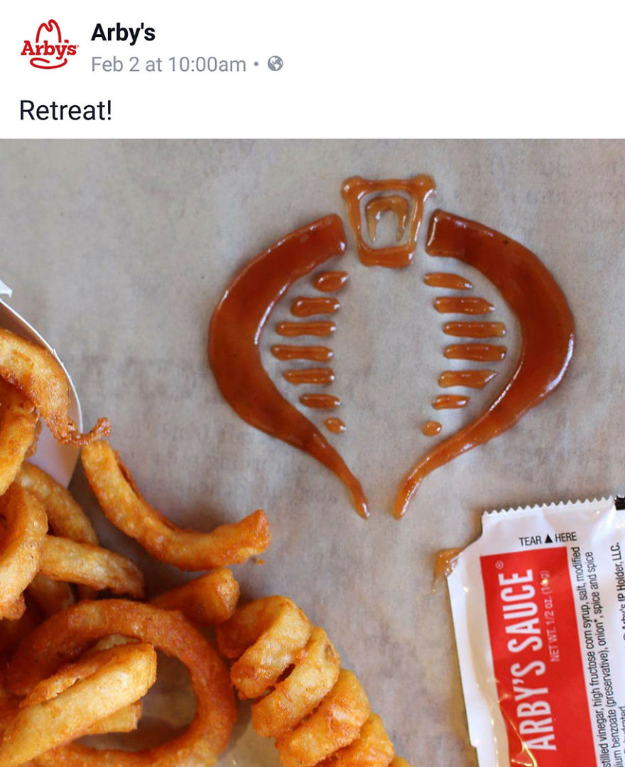 Arby’s Facebook Status Updates Are Taking Internet By Storm, And They Might Be Better Than Wendy’s Arby’s Facebook Status Updates Are Taking Internet By Storm, And They Might Be Better Than Wendy’s