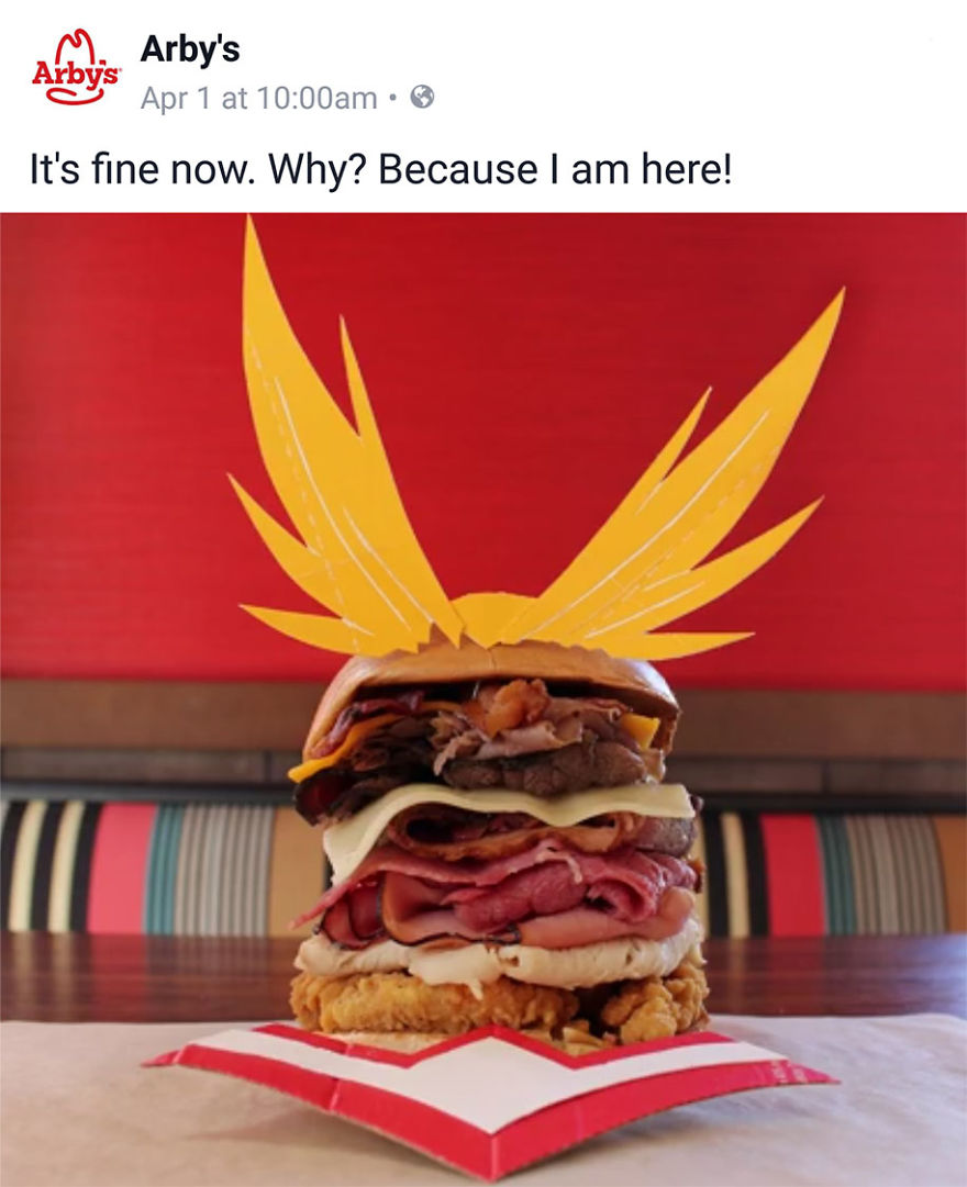 Arby’s Facebook Status Updates Are Taking Internet By Storm, And They Might Be Better Than Wendy’s Arby’s Facebook Status Updates Are Taking Internet By Storm, And They Might Be Better Than Wendy’s