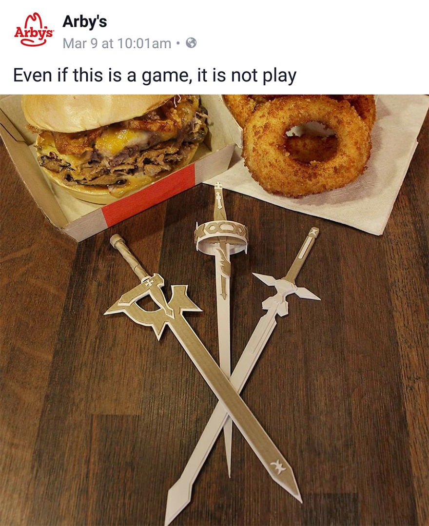 Arby’s Facebook Status Updates Are Taking Internet By Storm, And They Might Be Better Than Wendy’s Arby’s Facebook Status Updates Are Taking Internet By Storm, And They Might Be Better Than Wendy’s
