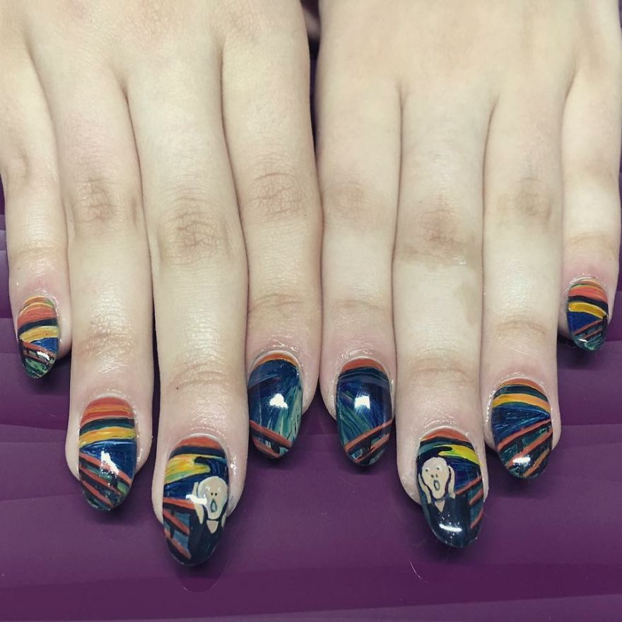 I Create Timeless Artwork On Nails