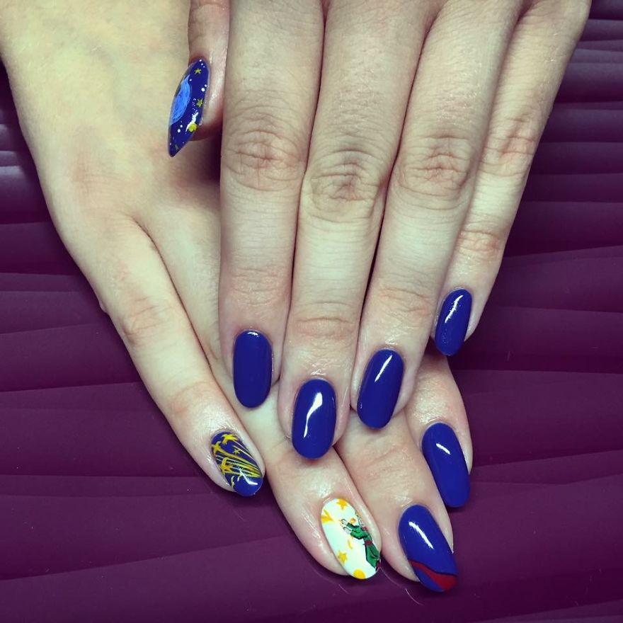 I Create Timeless Artwork On Nails