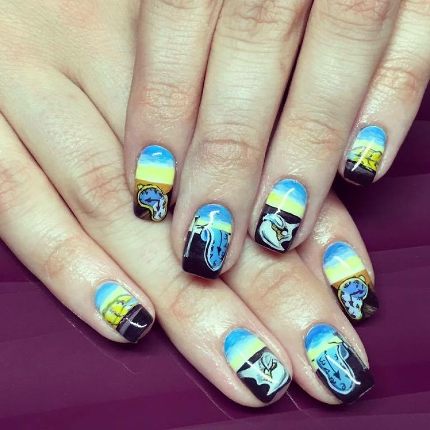 I Create Timeless Artwork On Nails
