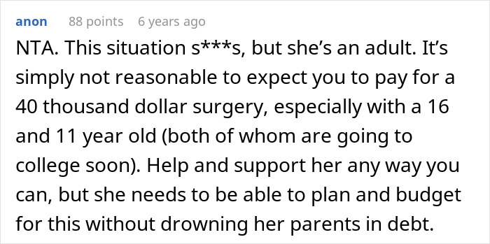 Daughter Demands Parents Pay $40K For Transition Surgeries, Throws A Fit When They Can’t Afford It Daughter Demands Parents Pay $40K For Transition Surgeries, Throws A Fit When They Can’t Afford It