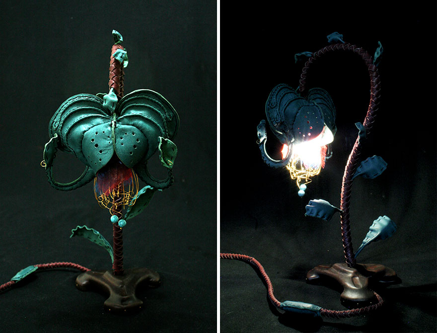 I Sculpt Leather To Create Surreal Characters And Objects I Sculpt Leather To Create Surreal Characters And Objects