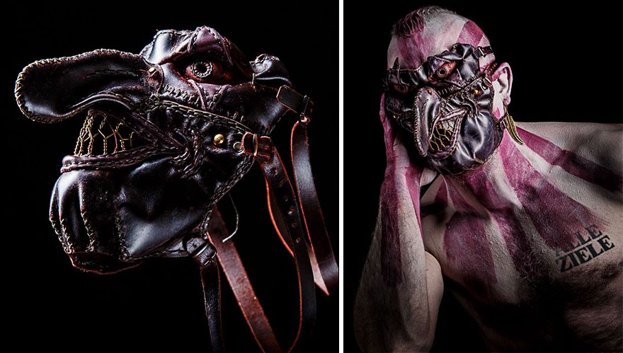 I Sculpt Leather To Create Surreal Characters And Objects I Sculpt Leather To Create Surreal Characters And Objects