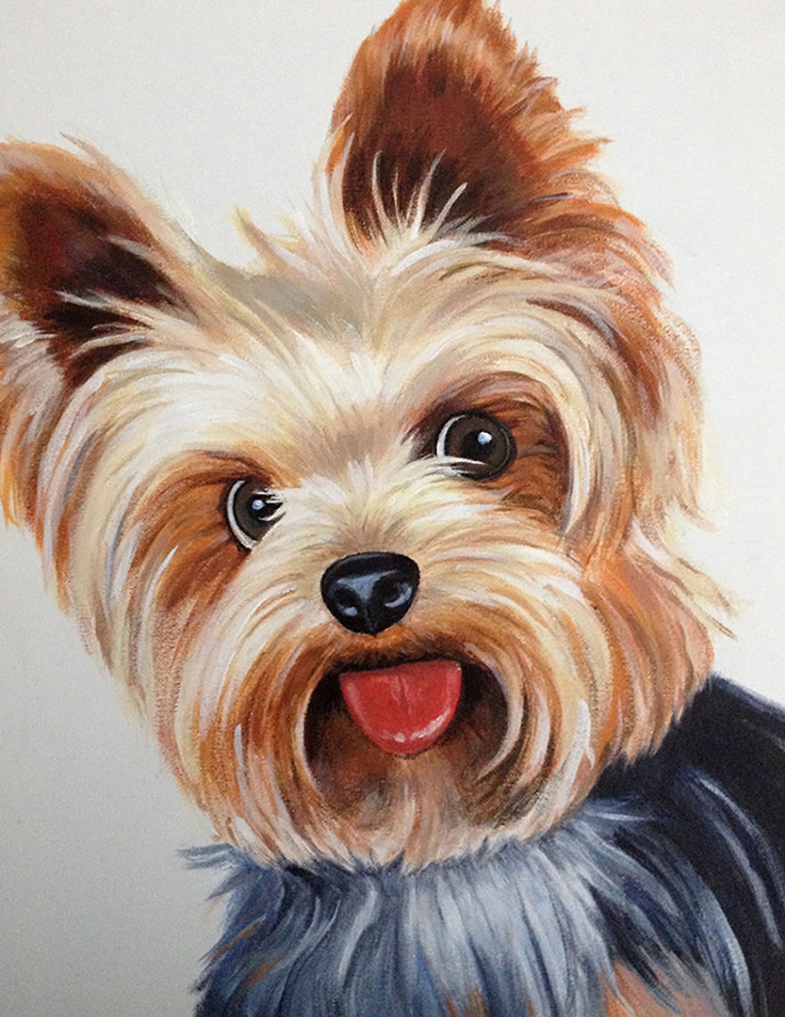 I Show Dog’s Personalities By Painting Adorable Portraits I Show Dog’s Personalities By Painting Adorable Portraits