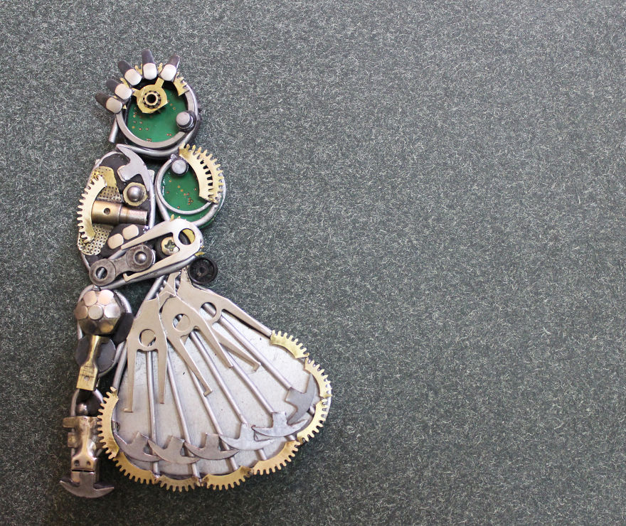 I Make Amazing Models From Scrap Metal