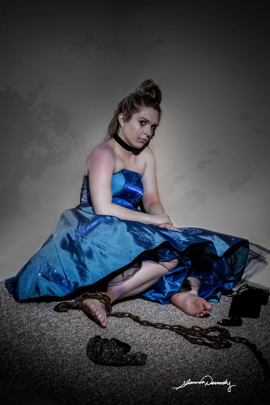 Disney Princesses Face Real-Life Problems Like Drugs And Rape In Powerful Photo Series By Shannon Dermody