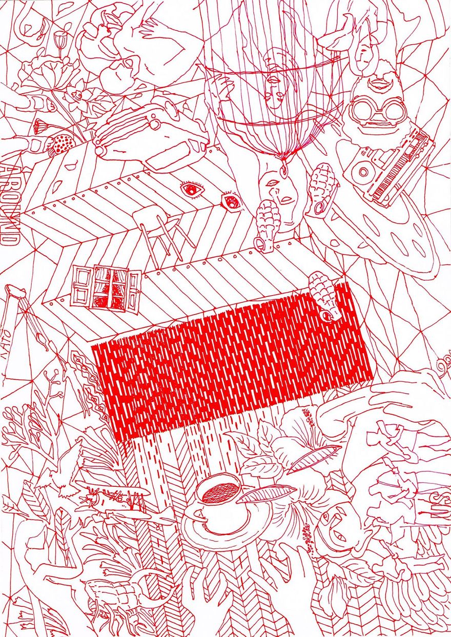 Strolling Through The Red Line Area Strolling Through The Red Line Area