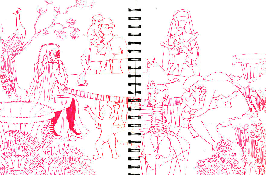 Strolling Through The Red Line Area Strolling Through The Red Line Area