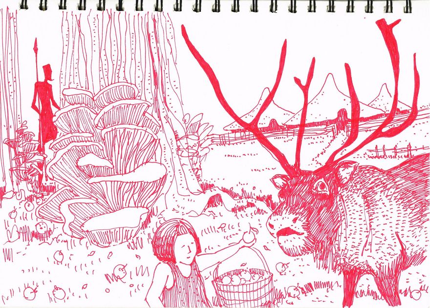 Strolling Through The Red Line Area Strolling Through The Red Line Area