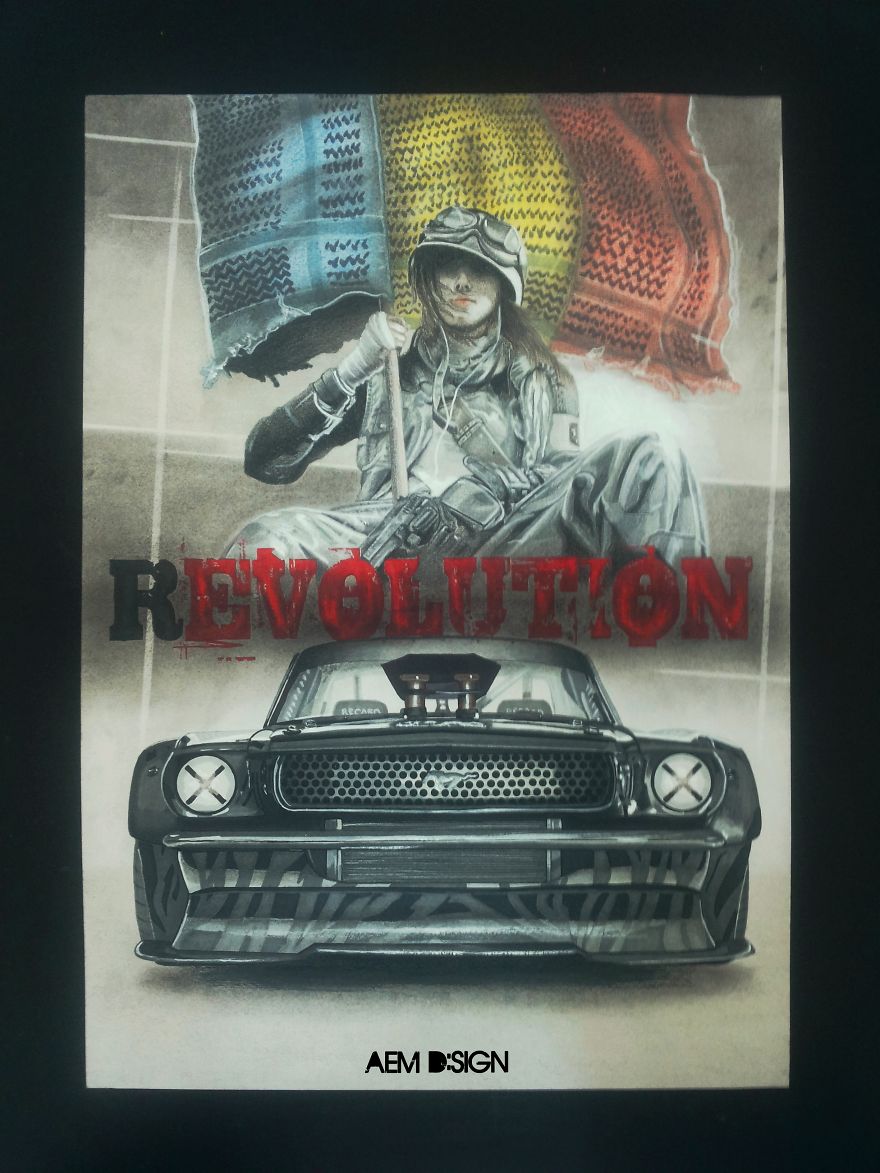 I Draw Cars And I Love It