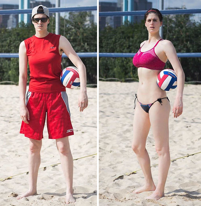 Man Or Woman? Androgynous Model Poses As Both To Challenge Gender Stereotypes Man Or Woman? Androgynous Model Poses As Both To Challenge Gender Stereotypes