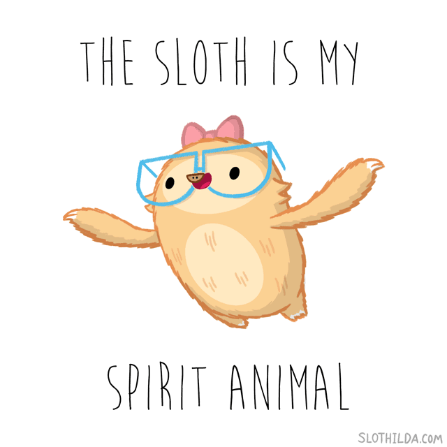 Meet Slothilda! Illustrator Fights With His Inner Sloth By Creating Adorable Sloth Comics