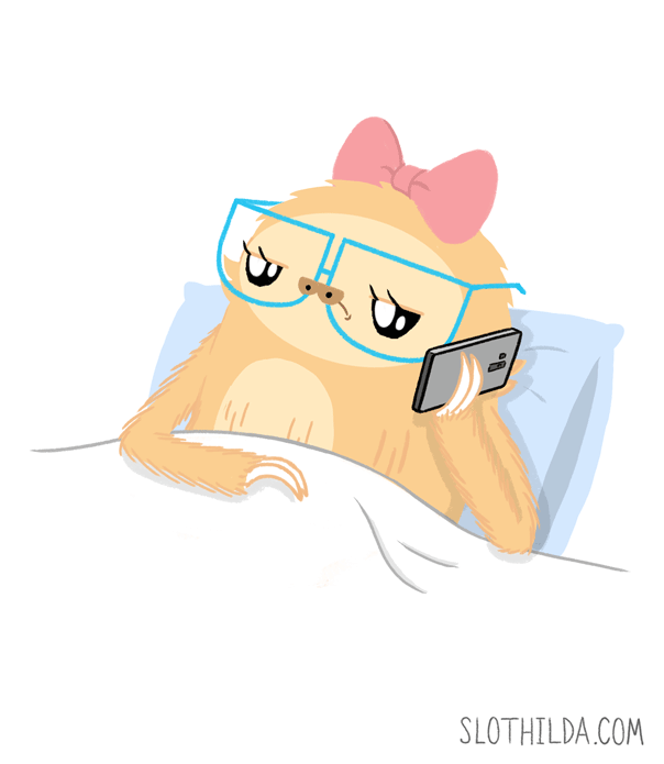 Meet Slothilda! Illustrator Fights With His Inner Sloth By Creating Adorable Sloth Comics