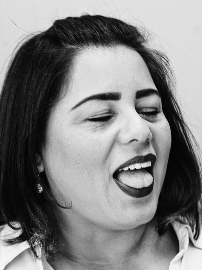 Los Enchilados &#8211; I Captured Close Portraits Of People After Eating Habanero Peppers