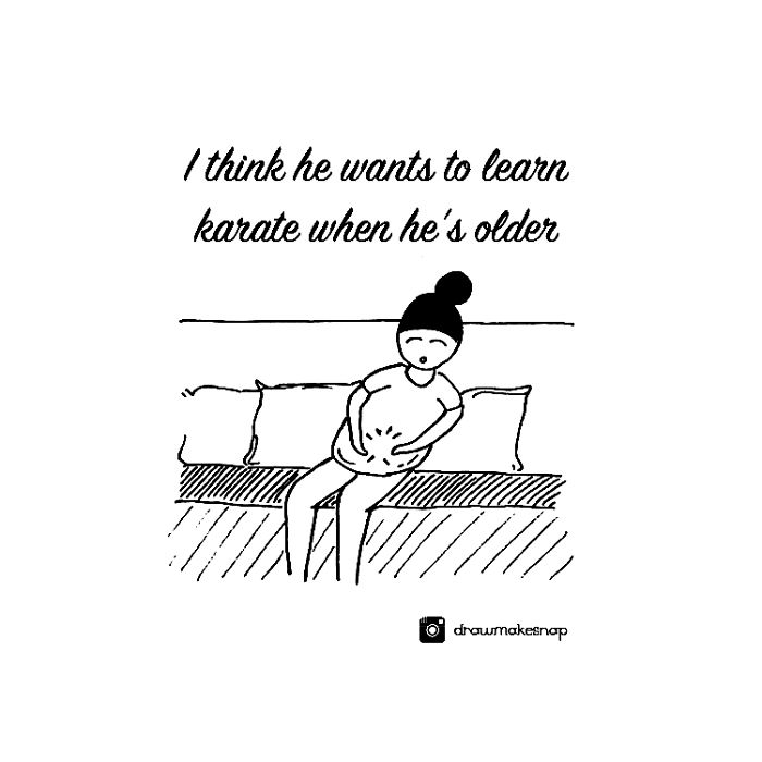 As A First-Time Mom-To-Be, I Illustrated My Pregnancy Journey As A First-Time Mom-To-Be, I Illustrated My Pregnancy Journey