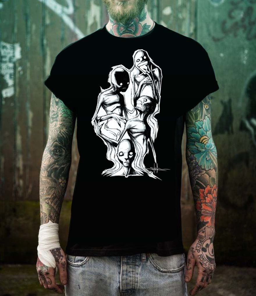 I Made My Inktober Illness Series Into Shirts To Help Raise Money For Mental Health Month