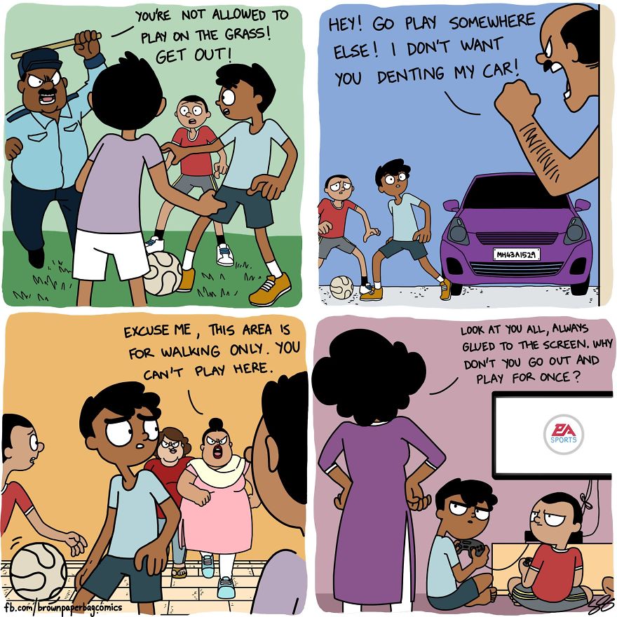 Indian Illustrator Hilariously Captures What It&#8217;s Like Growing Up In An Indian Family