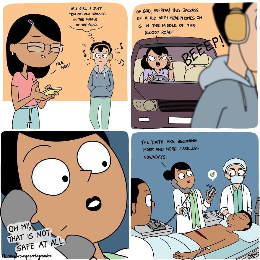 Indian Illustrator Hilariously Captures What It&#8217;s Like Growing Up In An Indian Family