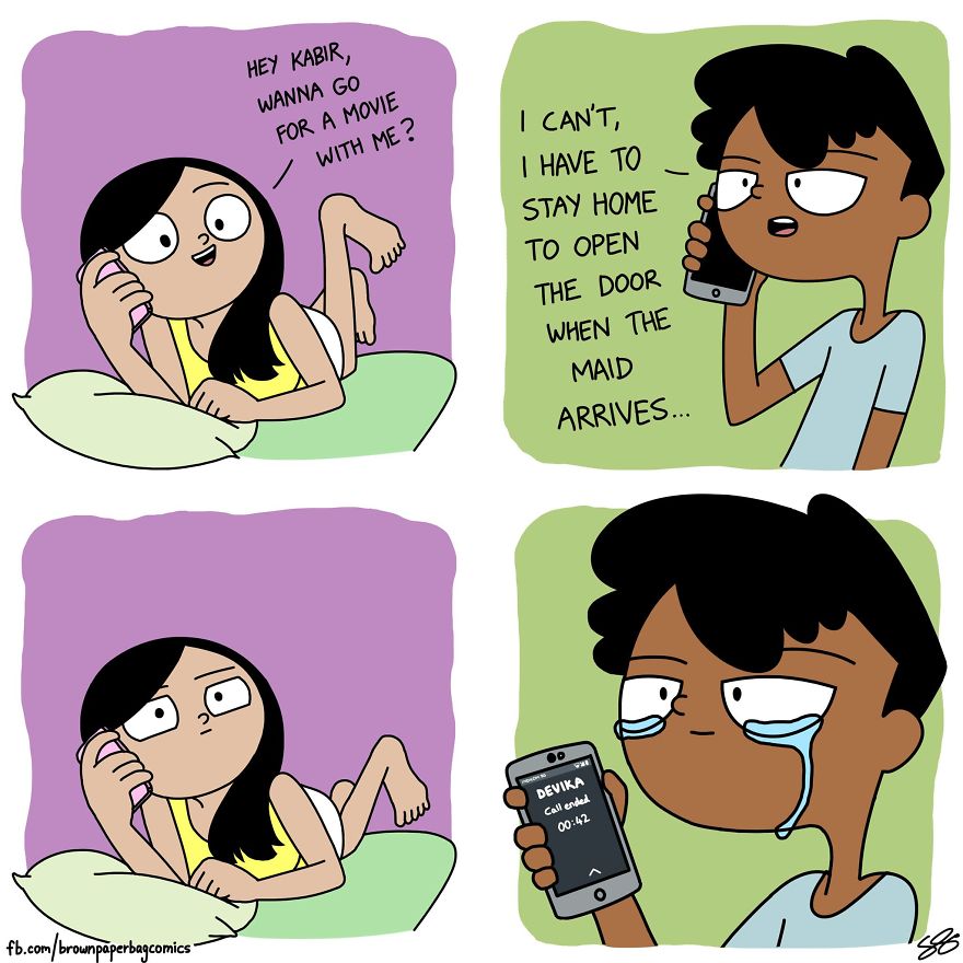 Indian Illustrator Hilariously Captures What It&#8217;s Like Growing Up In An Indian Family