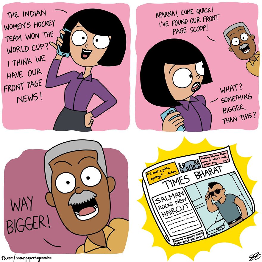 Indian Illustrator Hilariously Captures What It&#8217;s Like Growing Up In An Indian Family