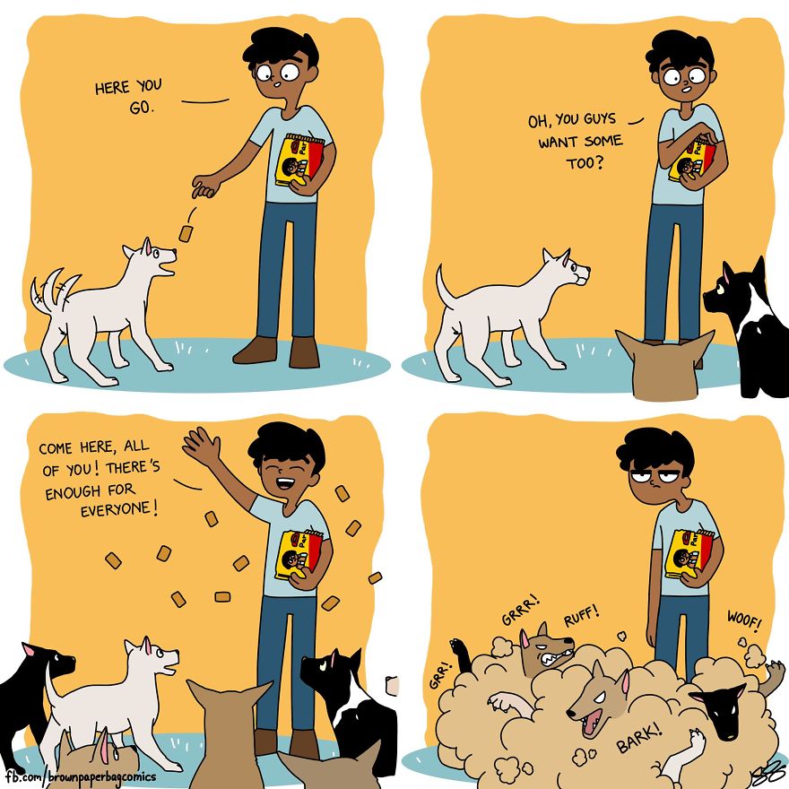 Indian Illustrator Hilariously Captures What It&#8217;s Like Growing Up In An Indian Family