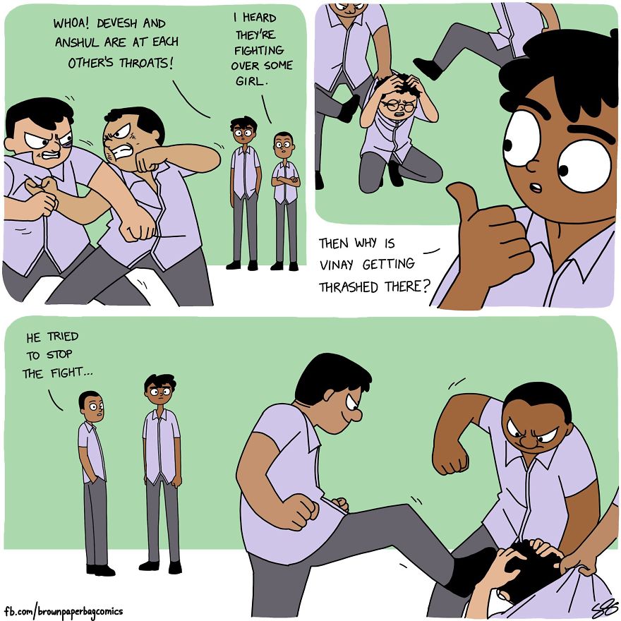 Indian Illustrator Hilariously Captures What It&#8217;s Like Growing Up In An Indian Family