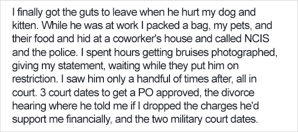 Domestically Abused Woman Reveals Texts She Used To Get From Husband, And It’ll Make Your Skin Crawl Domestically Abused Woman Reveals Texts She Used To Get From Husband, And It’ll Make Your Skin Crawl
