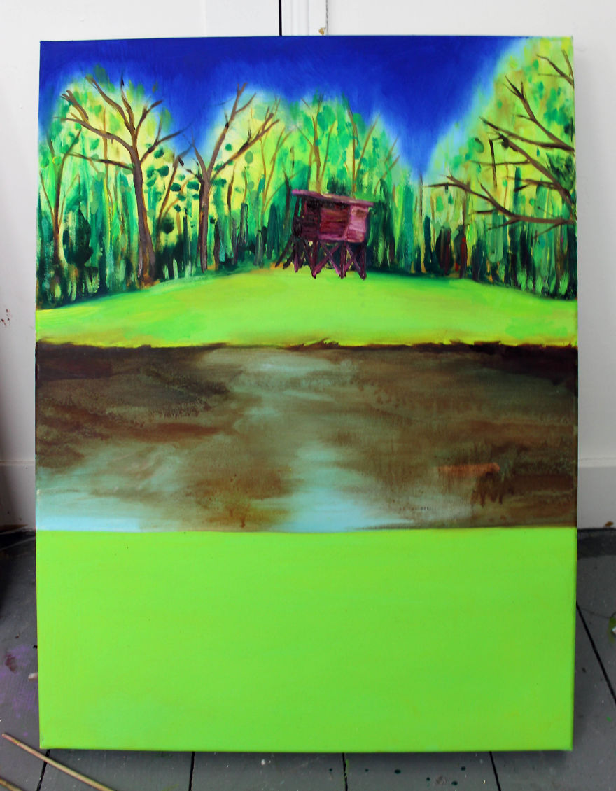 I Paint Dreamscapes From Film Photographs I Paint Dreamscapes From Film Photographs