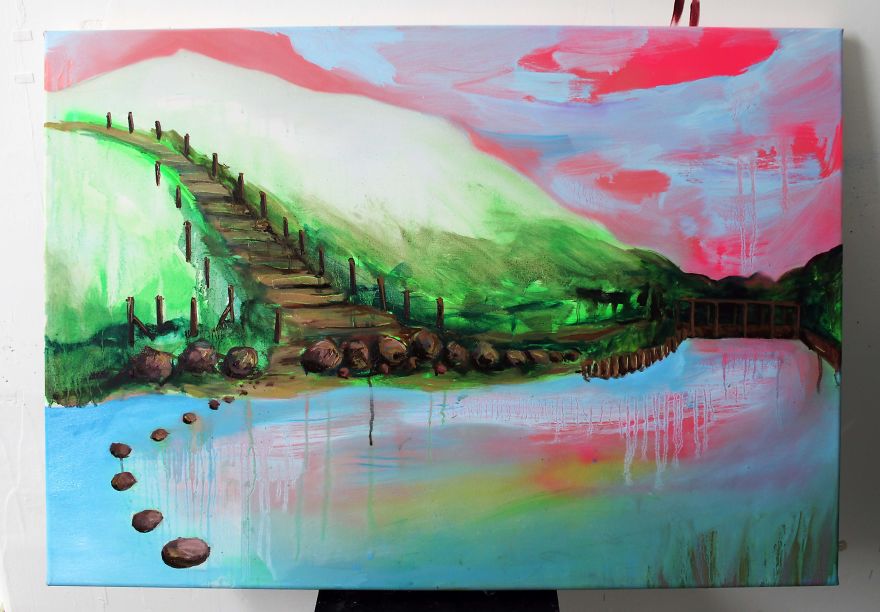 I Paint Dreamscapes From Film Photographs I Paint Dreamscapes From Film Photographs