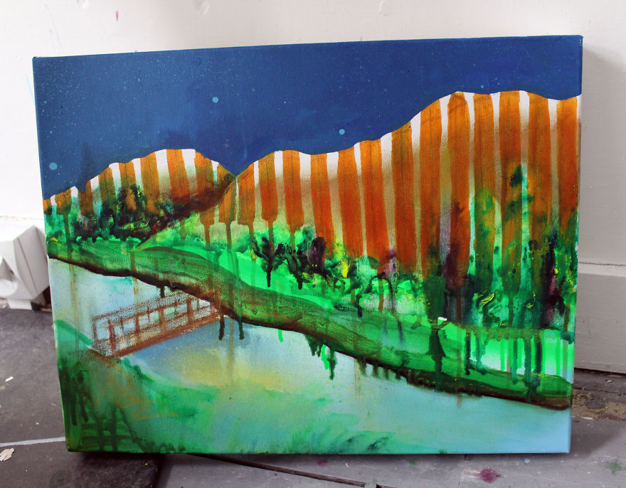 I Paint Dreamscapes From Film Photographs I Paint Dreamscapes From Film Photographs