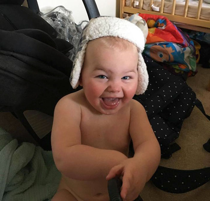 Toddler Can&#8217;t Stop Laughing After Locking Himself In Car While 5 Firefighters Try To Rescue Him