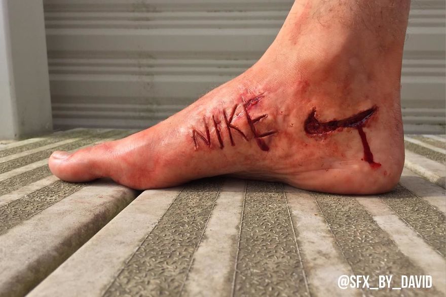 Incredibly Realistic Sfx Make-Up By David Harris