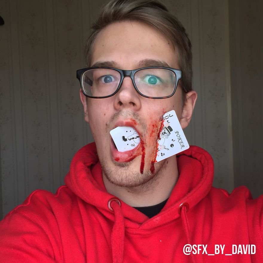 Incredibly Realistic Sfx Make-Up By David Harris