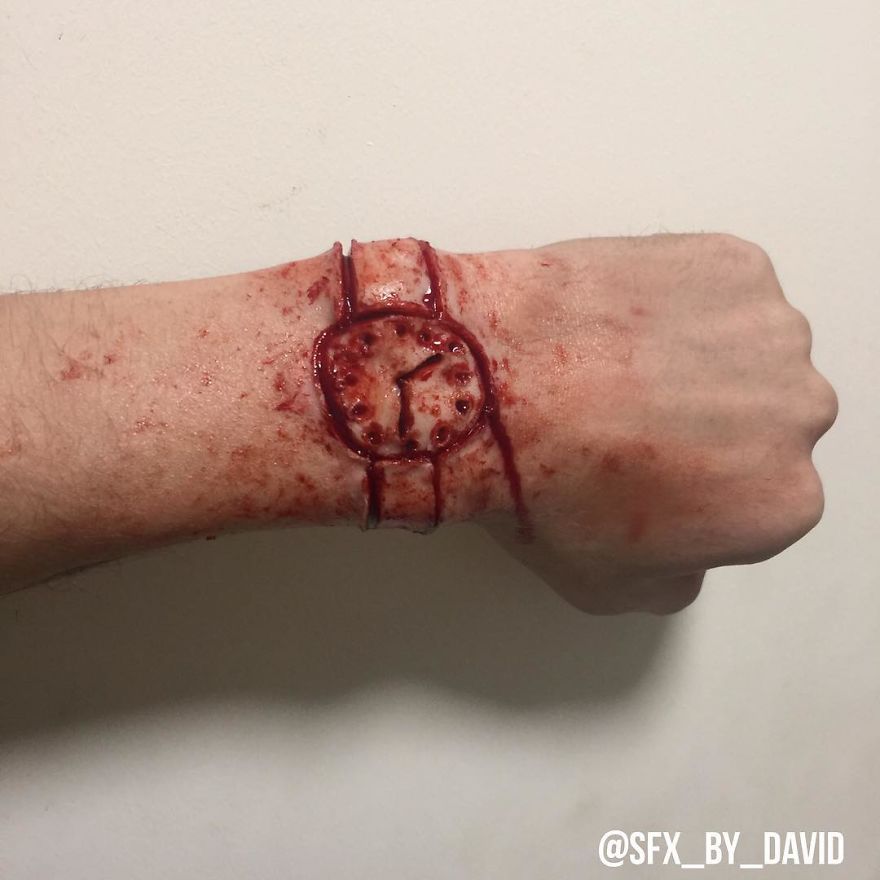 Incredibly Realistic Sfx Make-Up By David Harris