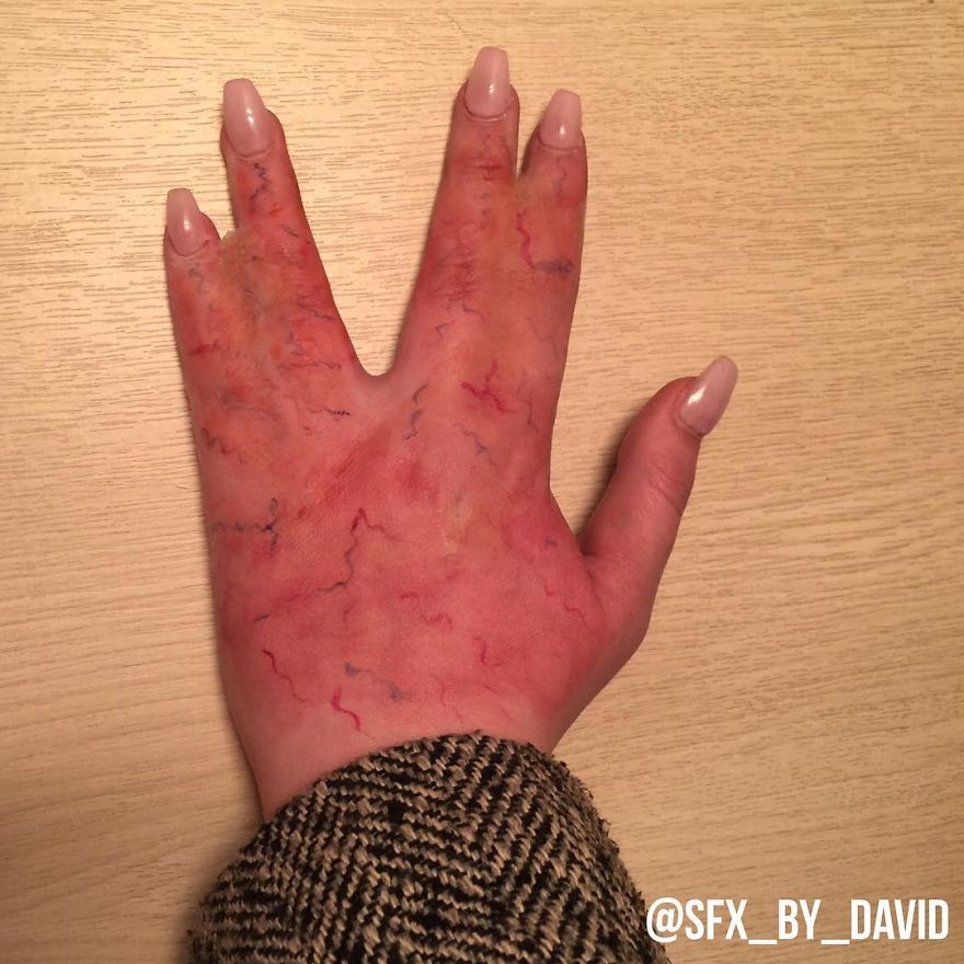Incredibly Realistic Sfx Make-Up By David Harris