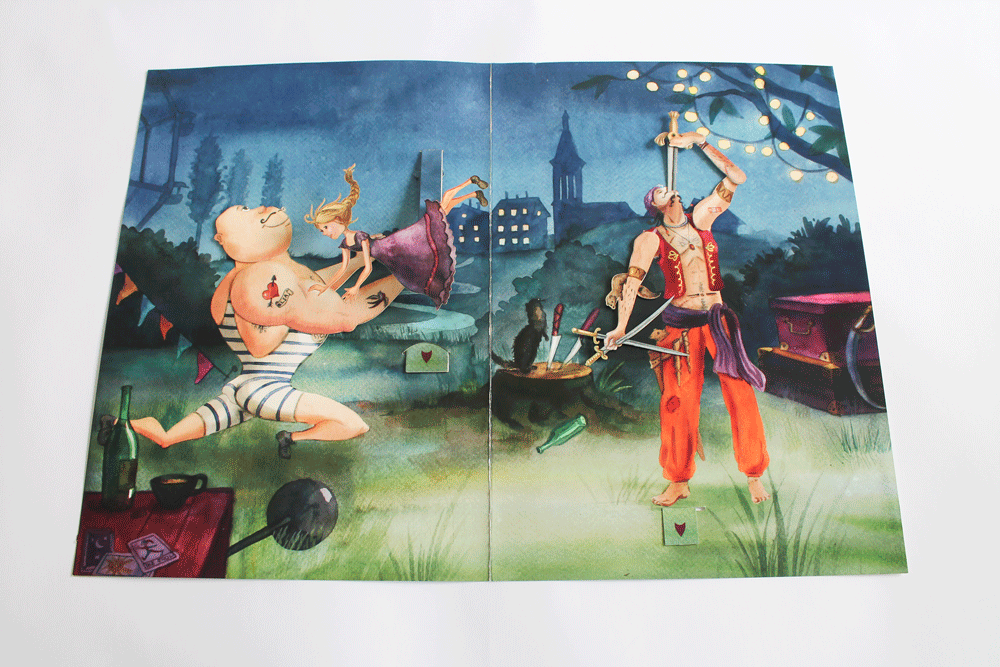 A Pop-Up Book Of A Vintage Circus