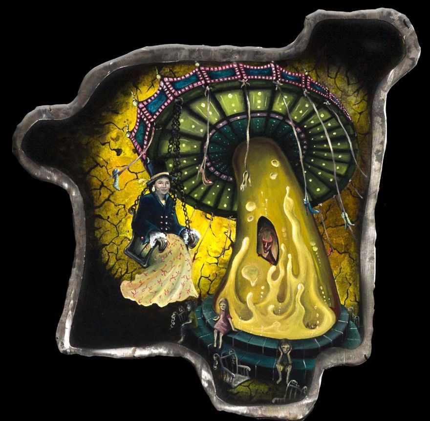 I Painted The Seven Deadly Sins In My Own Unique Style