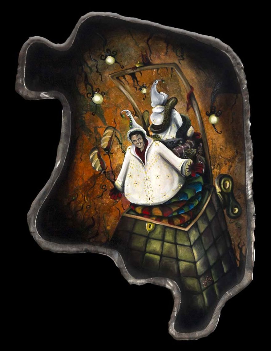 I Painted The Seven Deadly Sins In My Own Unique Style