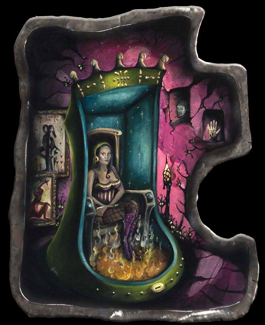 I Painted The Seven Deadly Sins In My Own Unique Style