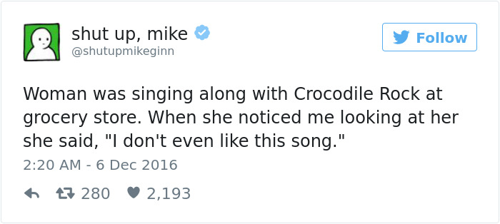 186 Reasons Why Shut Up