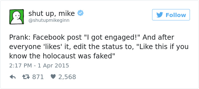 186 Reasons Why Shut Up