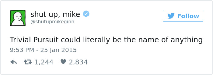 186 Reasons Why Shut Up